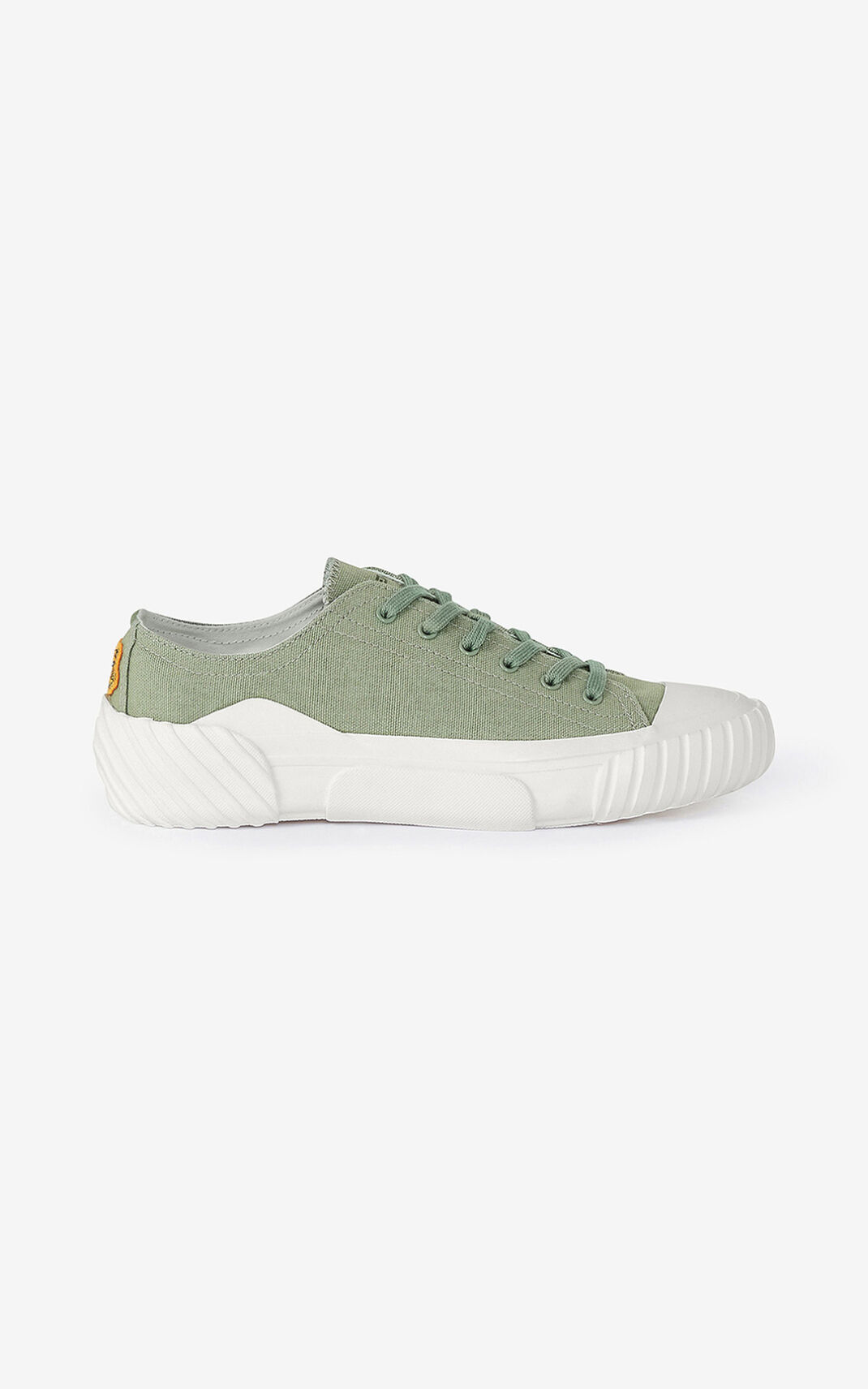 Kenzo Tiger Crest Zapatillas Hombre Verde Claro | 0324685-AF